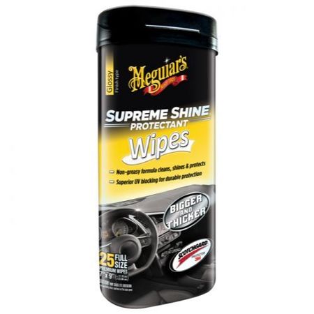 MEGUIARS WIPES SUPREME SHINE PROTECTANT MGG-4000